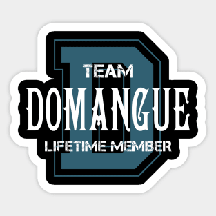 DOMANGUE Sticker